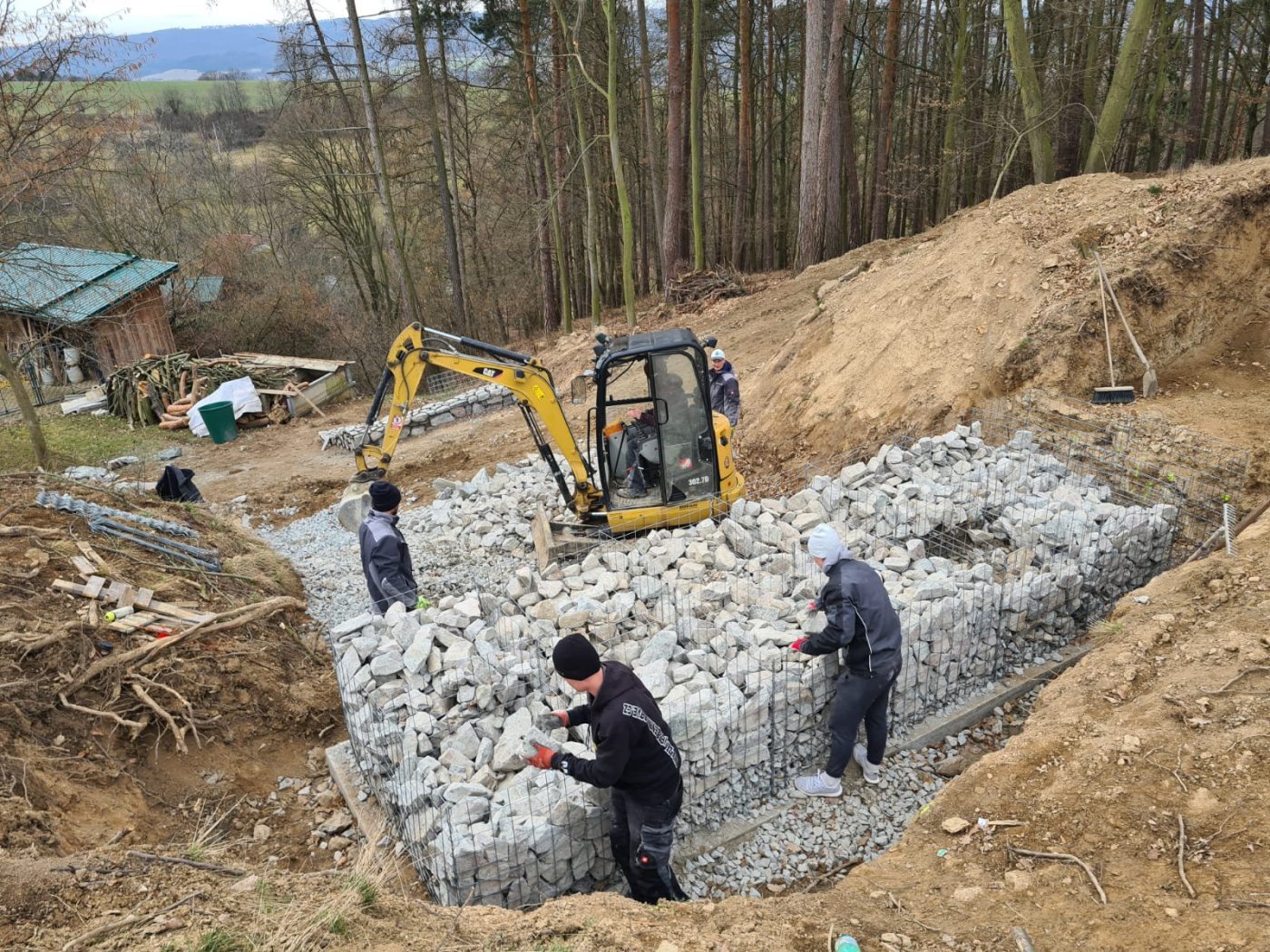 Stavebn� pr�ce pro obce a ve�ejn� investory